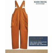 Bass Creek Outfitters Mens Overalls - Insulated Bib Overalls for Men Duck Canvas Mens Jumpsuit Bibs