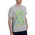 thumbnail image 2 of Bingfone Avocado And Hearts Men'S Loose Fit Short-Sleeve Pocket T-Shirt, 2 of 7