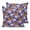 Purple, variant on Sunflower Wooden 24x24 Pillow Covers Set of 2, Farmhouse Vintage Botanical Floral Throw Pillow Covers Decorative Couch Cushion Case, Microfiber Square Pillowcases for Bedroom Car Living Room
