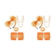 thumbnail image 4 of Toystoory 1 Juego de disfraces de estilo Retro de los años 80, accesorios de Cosplay, ropa de propósito especial, regalos de cumpleaños, estilo 1 naranja 2piezas, 4 of 6