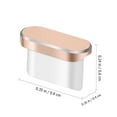 thumbnail image 2 of 8 PCS USB C Cotizadores de polvo Tipo C Cubierta de polvo Capas de puerto de teléfono Compatibles con la mayoría de los teléfonos celulares Tipo C, 2 of 5