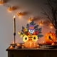thumbnail image 5 of Decoración de Calabaza de Halloween: Centro de Mesa de Acción de Gracias de Plástico de 28 Cm con Hojas y Bayas para El Hogar, La Sala o La Fiesta., 5 of 6