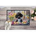 thumbnail image 2 of Carolines Treasures DAC6876MAT 18 x 27 in. Decorating Easter Black Poodle Doormat, 2 of 5