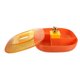 thumbnail image 2 of Afternoon Tea Storage Tray Decorative 10.6X10.6X5.1in Snack Holder for Hotels and Family Gatherings 1Set, 2 of 4