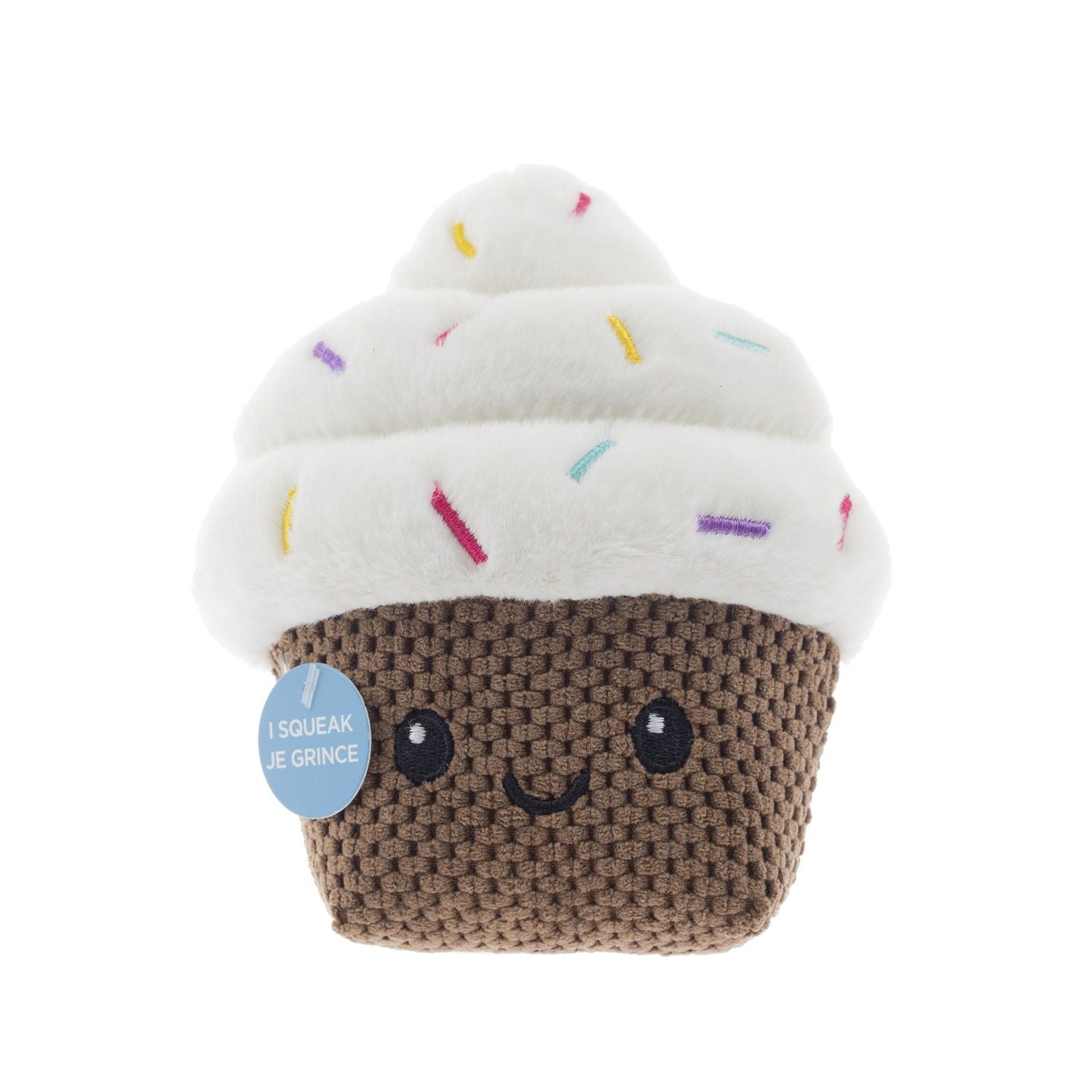 Only The Best For My Dog ® Jouet pour chien 5 pouces Foodie, Petit gâteau