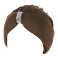 thumbnail image 2 of Turban Ethnique Bohème avec Strass, Bonnet pour Femmes Cancer, 2 of 4