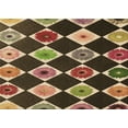thumbnail image 1 of Ahgly Company Machine Washable Indoor Rectangle Transitional Peru Brown Area Rugs, 2' x 5', 1 of 7