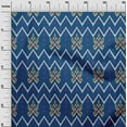 thumbnail image 2 of oneOone Viscose Chiffon Fabric Paisley & Chevron Ikat Decor Fabric Printed BTY 42 Inch Wide, 2 of 4