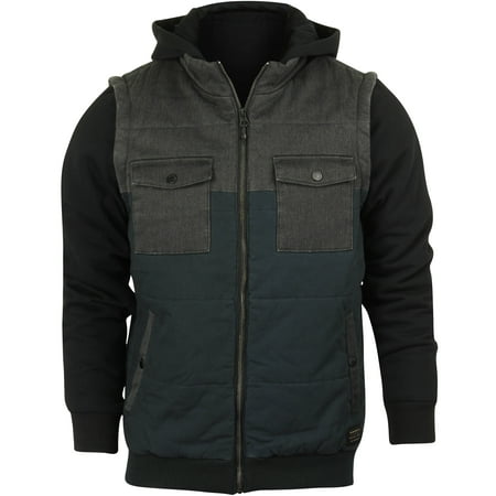 Quiksilver Mens Orney Jacket - Charcoal/Black