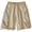 (Casual 82)Khaki, variant on Mens Summer Shorts Fashion Breeches Casual Solid-color Loose Elastic Waist Outdoor Sports Zipper Multi-pocket Short Pants Plus Size