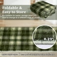 thumbnail image 6 of Haperlare 9'x12' Modern Plaid Area Rug Washable Rugs, Non Slip Ultra Soft Rug Stain Resistant Farmhouse Rug Carpet for Living Room Bedroom Dining Room, Dark Green, 6 of 8