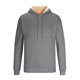 thumbnail image 5 of Sudadera con capucha, suéter de cuello alto, elástico, de color sólido, para hombre, suéter de cuello alto, abrigo de poliéster., 5 of 6