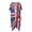 Union Butterfly, variant on HELLHERO Polyester Long Kimono Swimsuit Cover Up for Beach Casual Fashion The Image of the British Flag