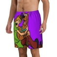 thumbnail image 2 of Scooby Doo Shaggy Men's Beach Shorts Swim Trunks Casual Quick Dry Board Shorts Swimwear Pants with Mesh Lined and Pockets, 2 of 8