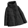 thumbnail image 4 of Winter Coats for Women Winter Coat Warm Thermal Insulated Hooded Jacket With Slim Fit Waist For Cold Weather Windproof Outdoor Activities Casual Fashion Winter Jackets for Women, 4 of 5
