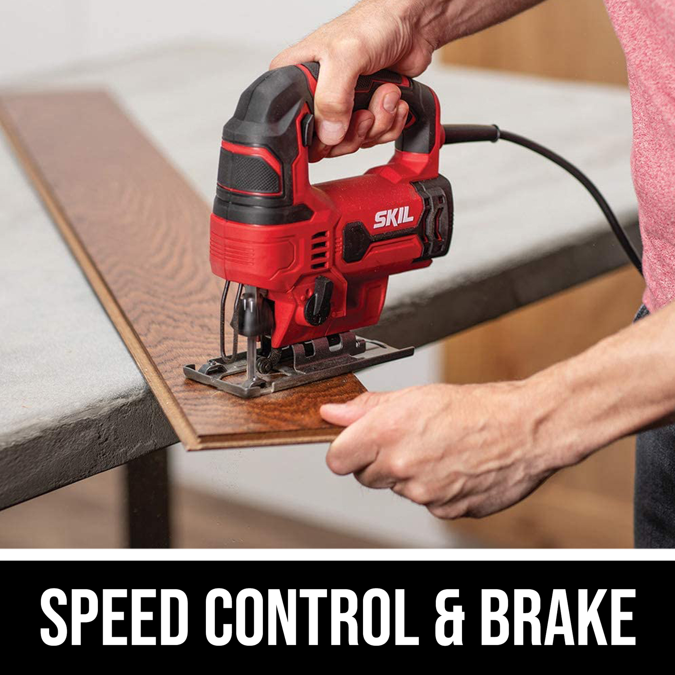 SKIL 5A Corded Jigsaw with Tool-Free Blade Change
