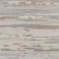 thumbnail image 5 of 5' X 8' Ivory Tan And Brown Abstract Power Loom Distressed Stain Resistant Area Rug, 5 of 9