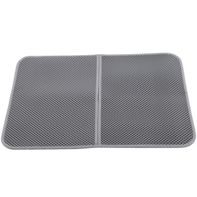 Cat Litter Mat, Litter Trapping Mat, Cat Litter For Cat Litter Mat Trapping Mat Control Pad Black,Gray