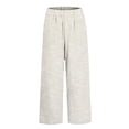 thumbnail image 6 of Striped Linen Pants Women Summer Elastic Waist Straight Leg Cropped Pants Casual Boho Beach Trousers, M, 6 of 9