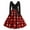 Wine, variant on Women’s Long Sleeve Dress with Heart Print Pattern and Ribbon Belt A-line Casual Midi Length Dresses Black 2XL