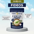 thumbnail image 2 of TODO KETO Pasta de Konjac Shirataki (250g) - Fideos Cero Calor&iacute;as - Sustituto de Pasta Sin Carbohidratos ni Az&uacute;car - Sin Gluten, Vegano y Low Carb. (6 piezas), 2 of 6