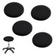 thumbnail image 1 of Fundas para taburetes redondas, 4 fundas elásticas para taburetes de bar, fundas elásticas para sillas de bar, fundas para asientos de taburetes de bar para sillas de 32 y 40 cm, 1 of 5