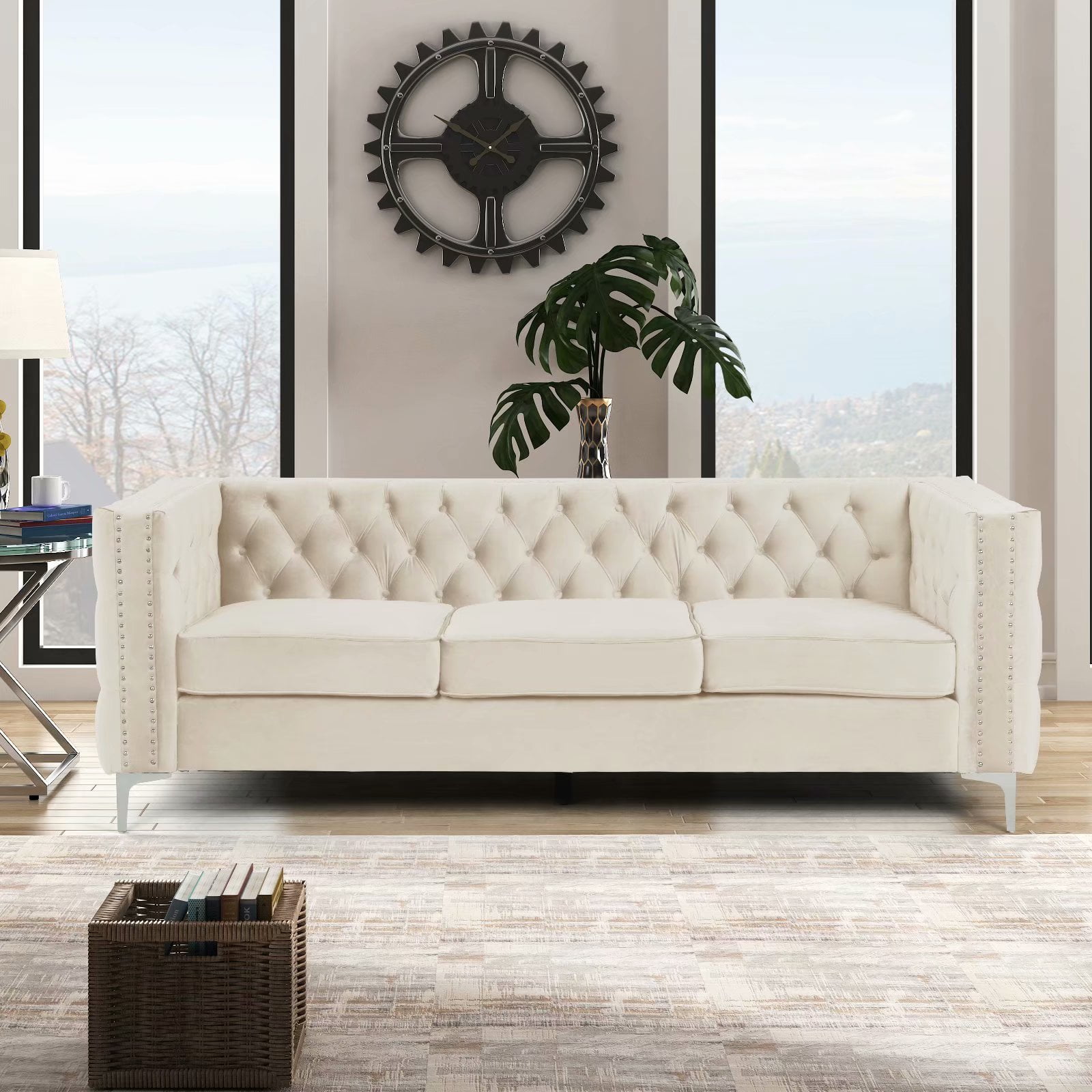 Morden Fort Living Room Furniture Contemporay Sofa with Deep Dutch