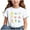E239-White, variant on hengsof Girls Universe Galaxy Star Printed Short Sleeve T-Shirt Space Themed Fashionable Crew Neck Top Sizes 3-14 Years
