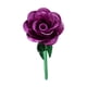 thumbnail image 1 of Rosa de metal artificial para decoración del hogar, arreglo floral de mesa. Púrpura, 1 of 9