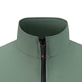 thumbnail image 6 of PNTUTB Fall Winter Men's Vest Jacket Full Zip Stand Collar Sleeveless Coat Solid Color Casual Comfort Warm Daily Outerwear with Zip Pockets, 6 of 7