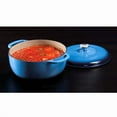 thumbnail image 2 of Lodge Enamel Blue Dutch Oven, 2 of 3