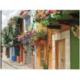 thumbnail image 1 of Cuadro Decorativo - Colores del pueblo Jr  Impresión en canvas, estrechado, 1 of 2