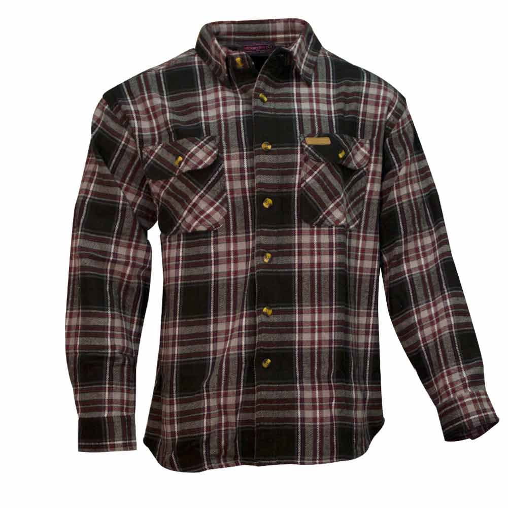 Hickory Shirt Co. Wooly Plaid Button Up 