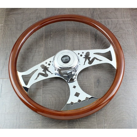 Peterbilt Steering Wheels - Steering Wheel & Hub Kit: 18
