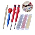 thumbnail image 3 of KLKCMS Portable Refill Cutting Ruler Household Mark Pen for Office Garden Carpenter Set 2, 3 of 9