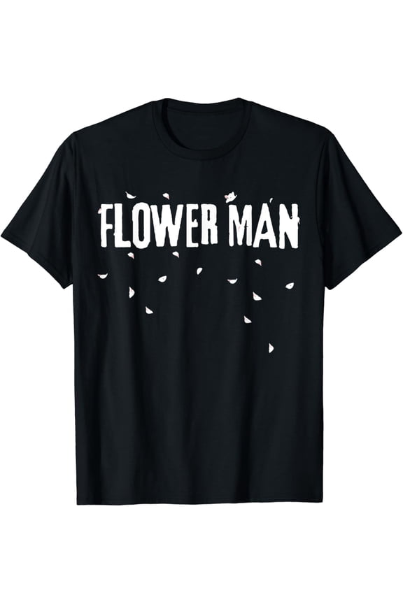 Wedding Party Best Flower Man T-Shirt