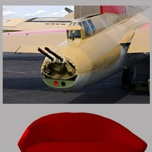 Wallhogs Kellstrand B17 Tailgun Glossy Wall Mural