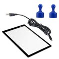 thumbnail image 4 of SHOWERORO led boards Light Box Board with Ruler for Positioning in Black for Professional Use 1 Set, 4 of 8