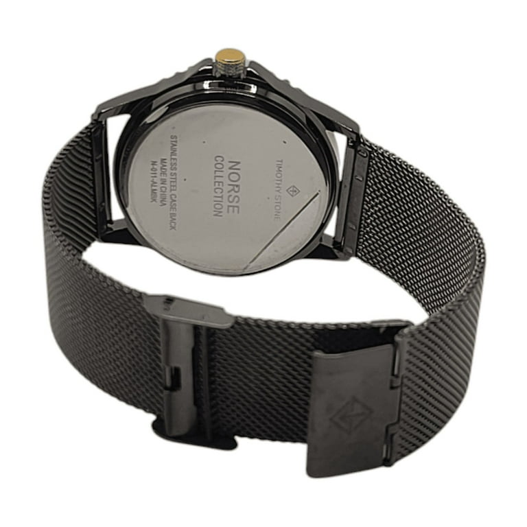 Timothy Stone Norse Polished Black Watch