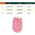 thumbnail image 3 of Fievgin Dog Sweater with Leash Ring, Soft Warm Winter Fleece Vest for Small Dogs Cats Puppy Size XL, 3 of 6