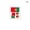 A002- Portugal Flag, variant on Temporary England Flag Tattoo 10 Pack, Patriotic, Vinyl, Red White and Blue Decorations, 2.5X2 Inch Mini Size for Soccer Event Viewing Party, Face Body Decor, Match Day Fan