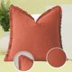 thumbnail image 4 of Juego de 2 fundas de almohada decorativas de lino con flecos, acogedora funda de cojín estilo bohemio con borlas, funda de almohada suave con acento para sofá, sillón o sofá, 4 of 5