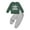 A10 Green, variant on Newborn Baby Boy Color Block 2Pcs Clothing Set Waffle Knit Long Sleeve Suit Family Gathering Party Wear Cotton Blend Soft Fabric (A28 Green, 12-18 Months)