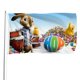 thumbnail image 1 of Hop Bandera impresa con temática, regalo perfecto para fanáticos, amigos y familiares, y adecuada para actividades al aire libre e interiores, decoraciones de fiesta. 120*180CM, 1 of 6