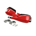 thumbnail image 4 of Protectores de manos para motocicleta, protección para manillar, funda protectora, durabilidad, piezas modificadas rojo, 4 of 9