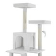 thumbnail image 5 of Sam's Pets Sam 54" White Cat Tree, 5 of 5