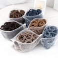 thumbnail image 2 of 50 unids/set mujeres niñas bandas básicas para el cabello 4cm colores sólidos simples diadema elástica cuerdas para el cabello lazos accesorios para el cabello soporte de cola de caballo, 2 of 4