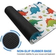 thumbnail image 6 of Long Mouse Pads for Desk,Colorful Dinosaur and Flower Pattern Desk Mats on Top Of Desks, Desk Mouse Pad Extra Large with 3mm Non-Slip Base and Stitched Edge for Gaming,Office,Work,Home 31.5"x11.8", 6 of 6