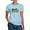 Light Blue, variant on - Paws Ans Pep Women's Value T Shirt - Women's Classic T-Shirt