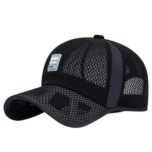nsendm Unisex Hat Adult Extra Large Caps for Men Sun Hat Unisex Mesh Hats  Patch Preppy Hat Retro Baseball Cap X Factor Hat(Black, One Size) 